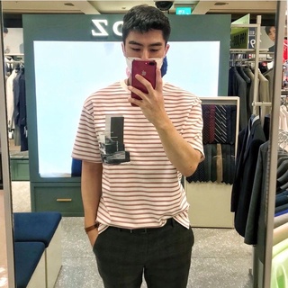 Áo thun kẻ cotton supima grafic Andz by ziozia