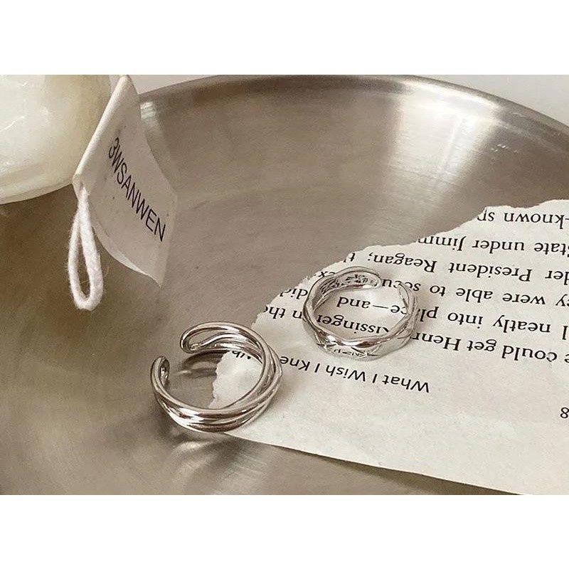 Bộ Nhẫn Đeo Ngón Tay Thời Trang Sành Điệu Cho Nữ