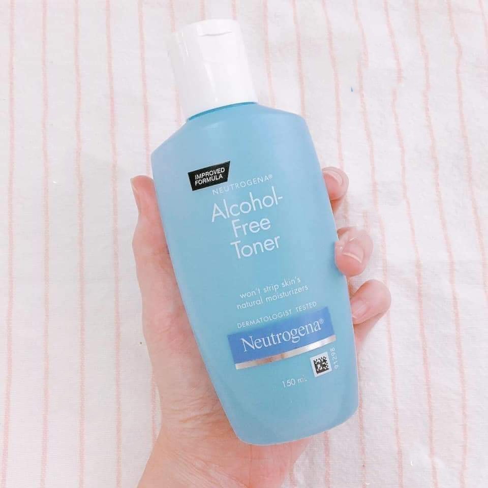 Nước Hoa Hồng Neutrogena Alcohol Free Toner 150ml không Chứa Cồn