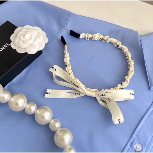 Băng Đô Cài Tóc Chan.nel MILA Phong Cách Hàn Quốc