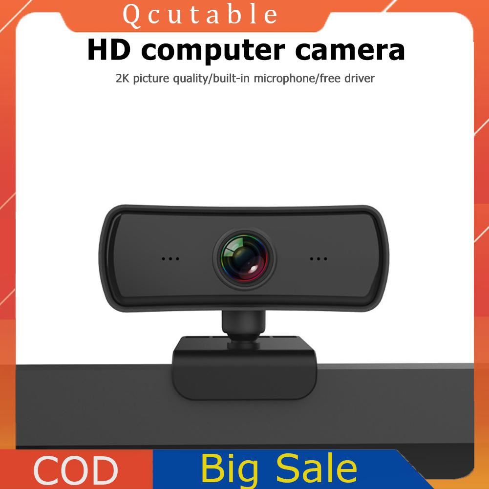 Webcam C3 Tự Động Focus 2k Hd Usb 2.0 Cho Máy Tính