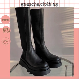 Giày Boots Đùi Boots Ulzzang Boots Cao Cổ Co Dãn Đế Răng Cưa