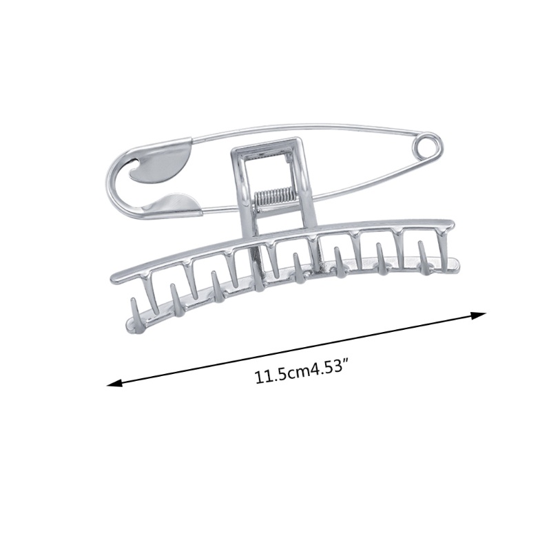 Kẹp Càng Cua Lớn Bằng Kim Loại Phong Cách Punk
