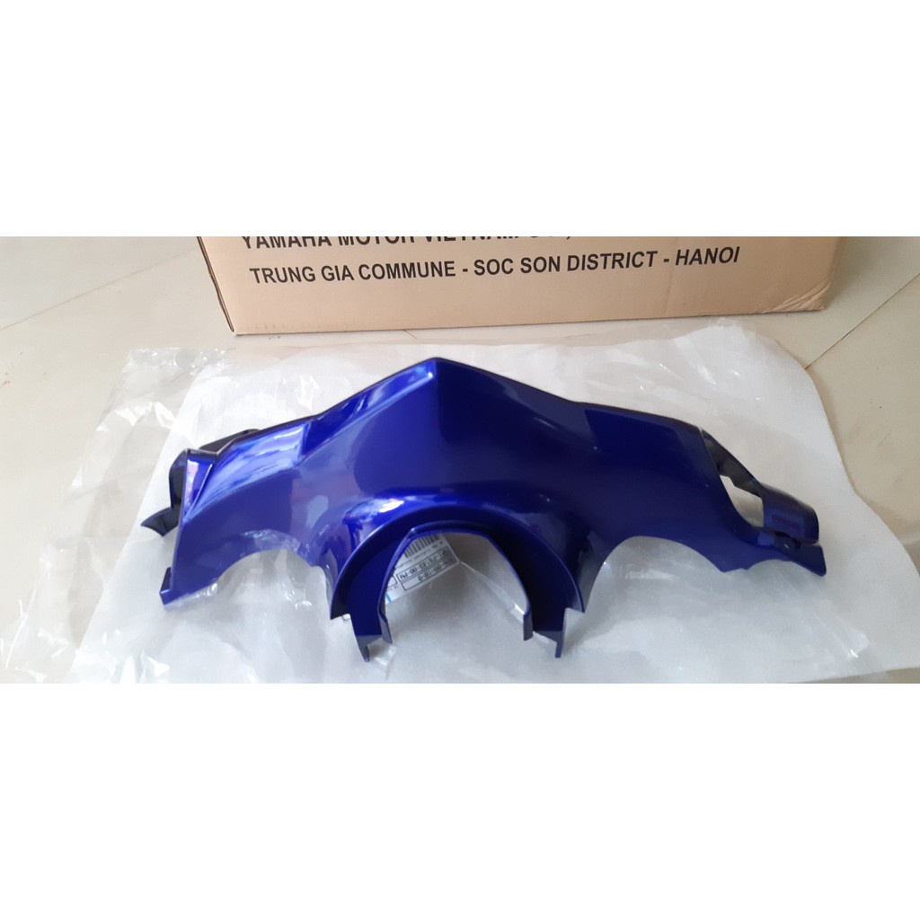 Ốp đầu trước (Nắp trước tay lái) Nouvo 4 - 5 - 6 xanh GP