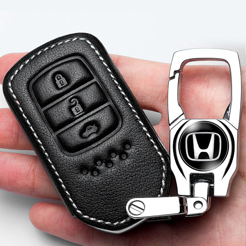 Vỏ Bọc Chìa Khóa Điều Khiển Từ Xa Cho Xe Hơi Honda City Jazz Fit Civic Hrv Crv Brv Accord Odyssey Tiện Dụng