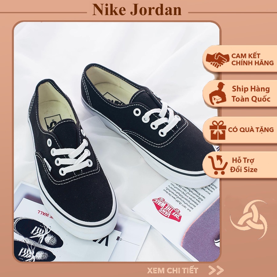 Giày Vans Nam Nữ, Giày Vans Đen Classsic Vault Thể Thao Hàng Cao Cấp Full Box Bill | BigBuy360 - bigbuy360.vn