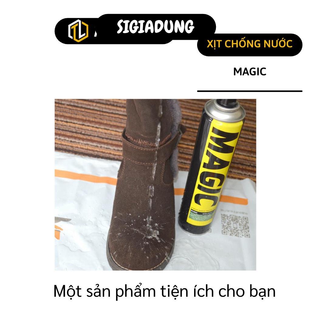 [SGD] Bình Xịt Giày Chống Thấm - Chai Xịt Đồ Da, Balo Nano Chống Nước, Bụi Bẩn Magic 8801