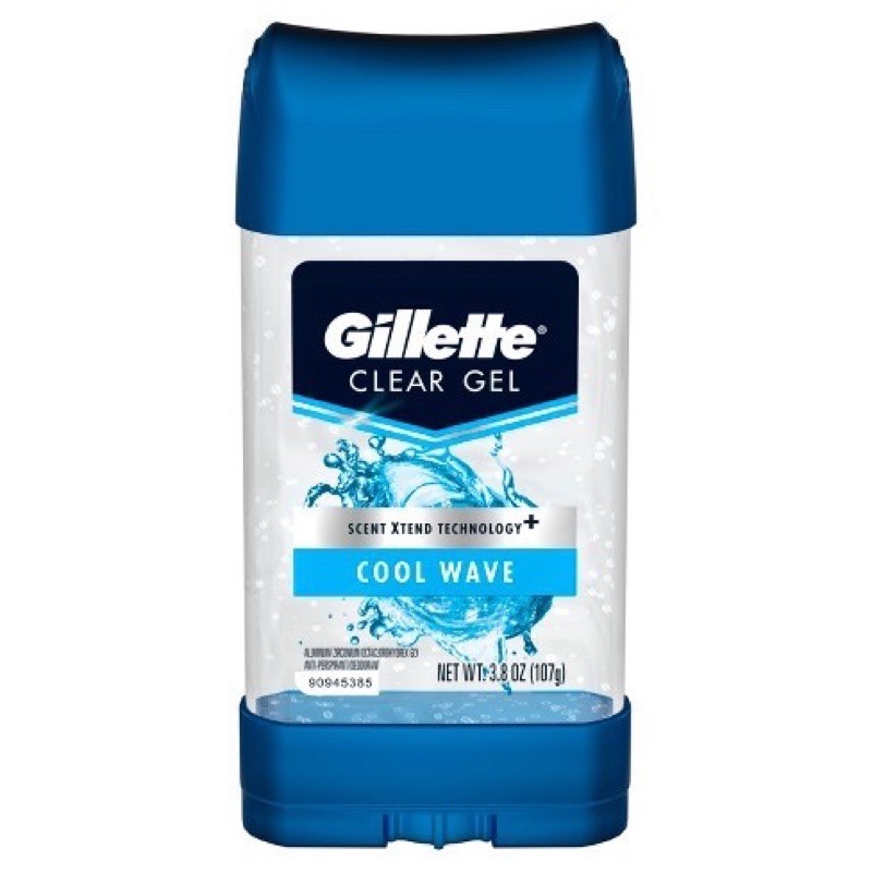 Lăn khử mùi Nam Gillette cool wave sport Trumph 107gr