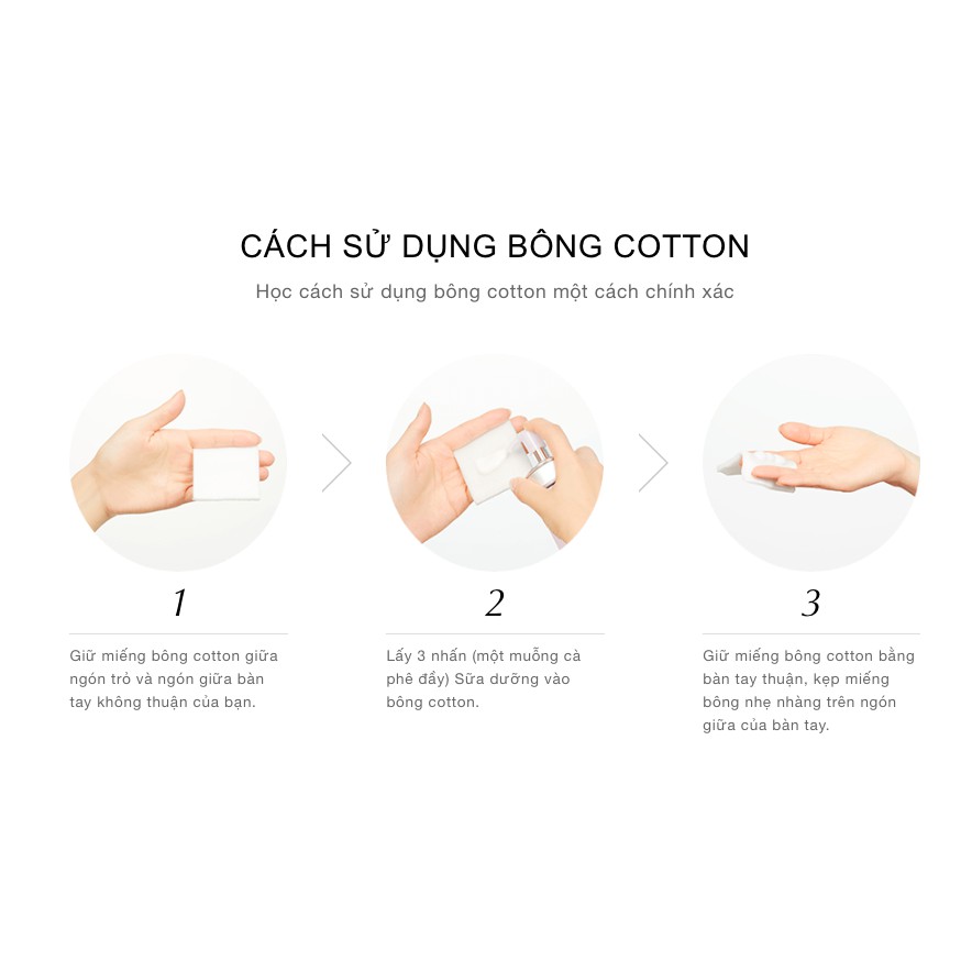 ALBION Bông Cotton 120 miếng