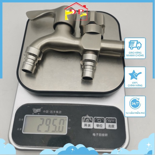 Vòi nước, Sen tắm lạnh inox 304 cao cấp SL02 - bảo hành 24 tháng