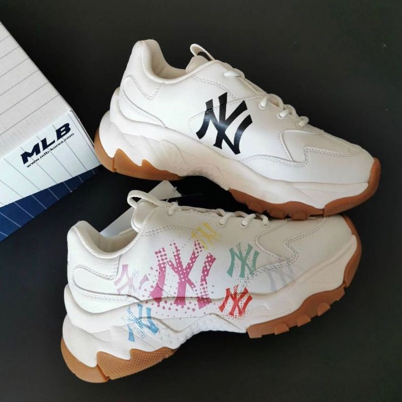 Giày thể thao MLB BIGBALL CHUNKY Graffiti NEW YORK YANKEES Nam Nữ