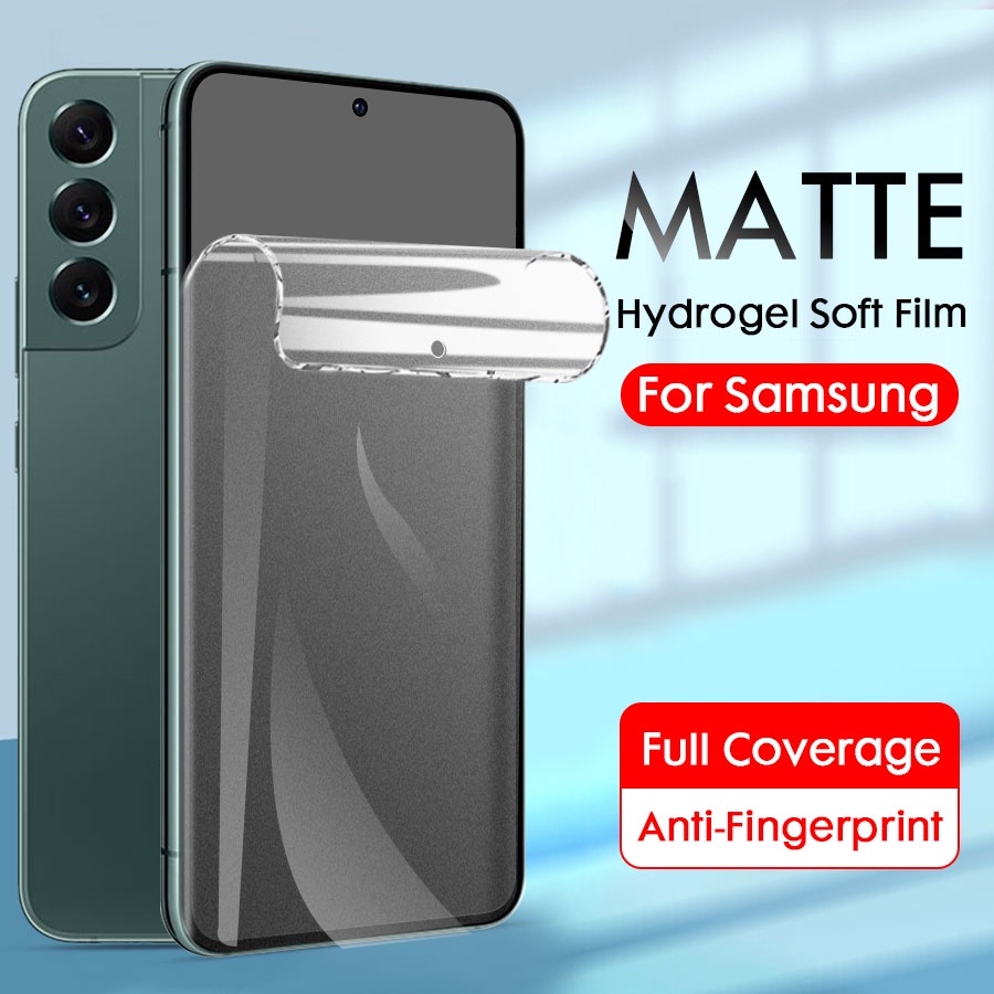 Dán Film dẻo Bảo Vệ Màn Hình AG Chống Vân Tay PPF cho Samsung Galaxy S20 S21 S22 Plus Note 20 Ultra FE 10 S10 S8 S9 Plus 9 8 S7 A13 A23 A33 A53 A73 A03 A50s A30s A12 A11 A10s A72 A31 A22 A51 A02s A03s A21s A20s A42 A32 A52s 5G A71 M31 M52 M53 M32 M30s