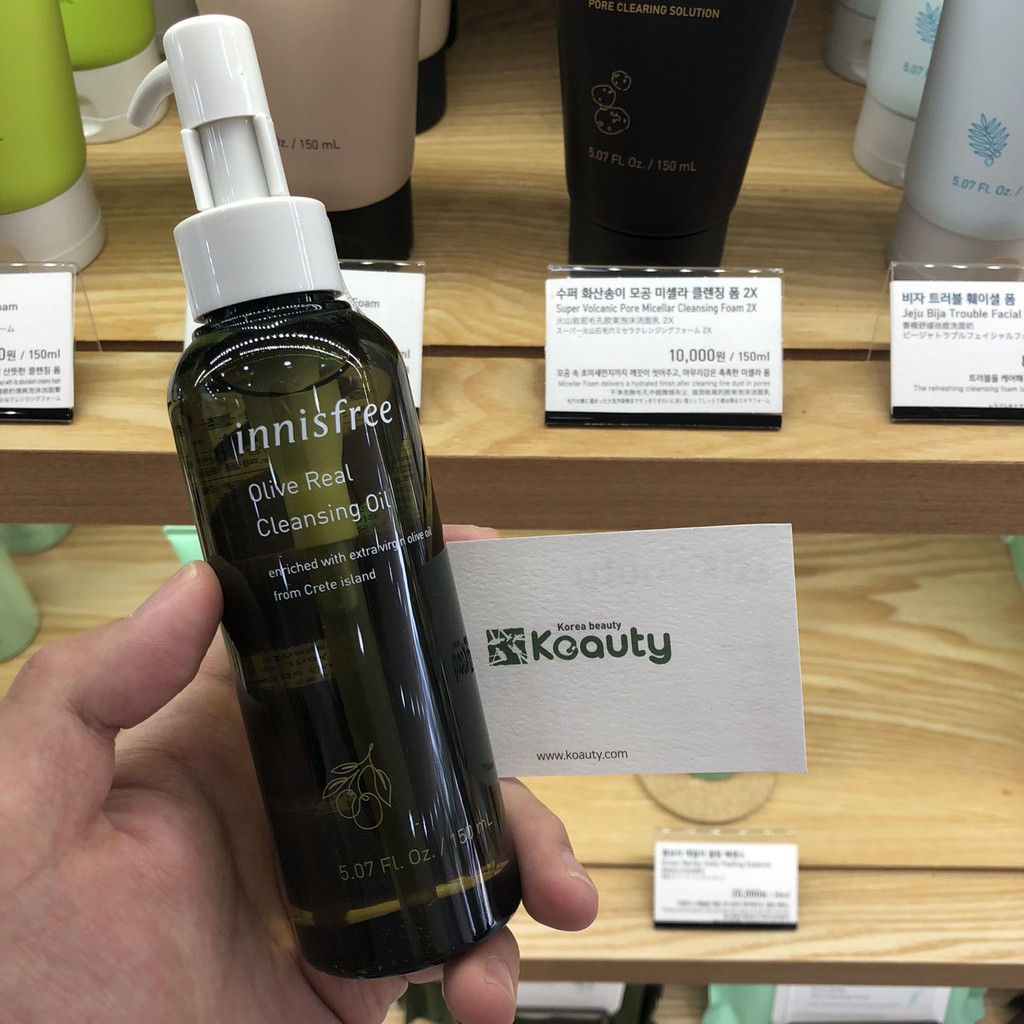 Dầu tẩy trang từ olive Innisfree Olive Real Cleansing Oil 150ml