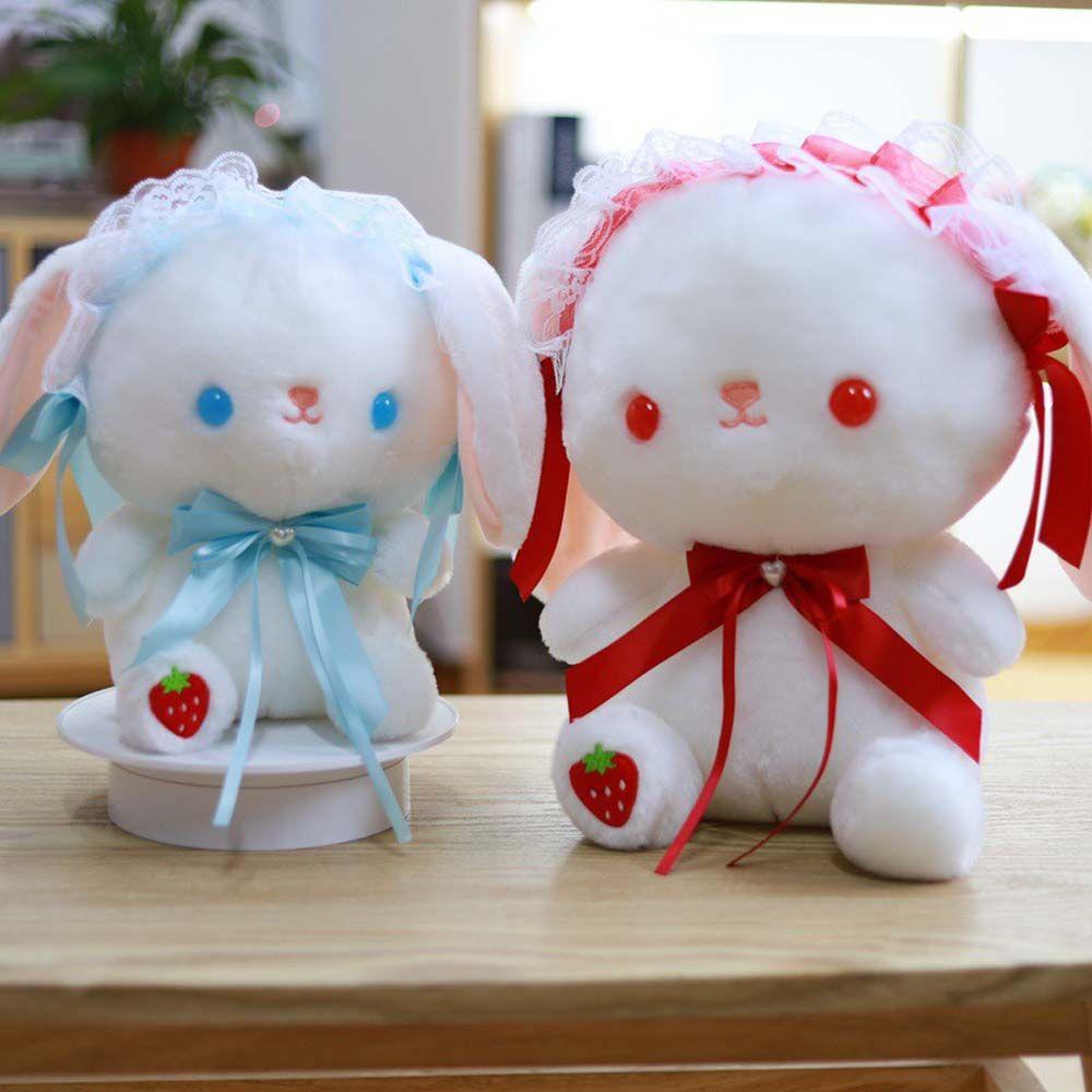 Thỏ Nhồi Bông Chất Liệu Cotton Mềm Mại Trang Trí Nhà Cửa