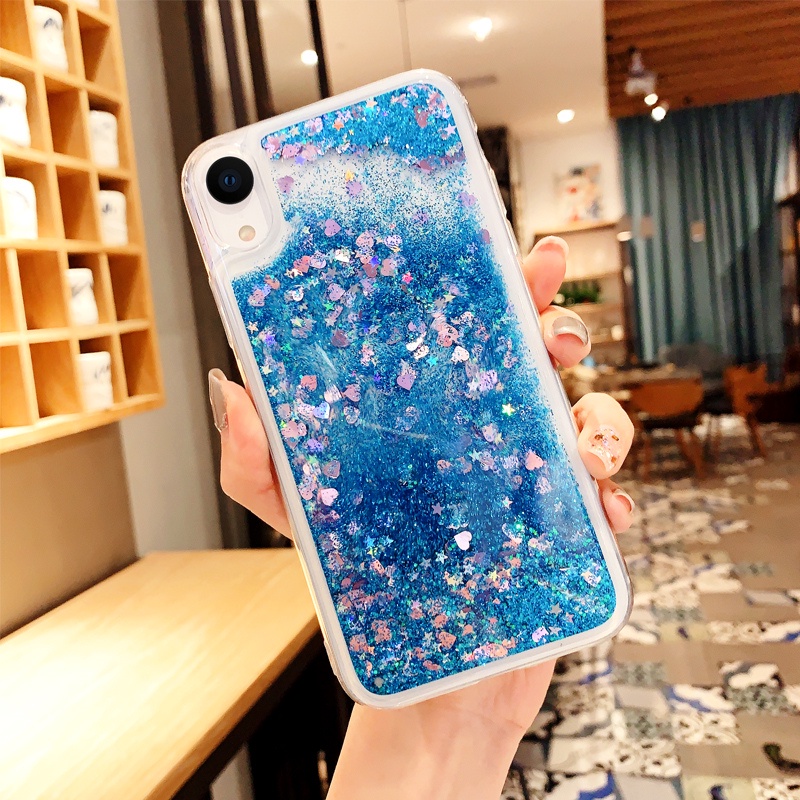 Ốp Điện Thoại Kim Tuyến Nước Cho OPPO Find X2 Pro A55 A54 A16 A16S R17 R15 R11S Plus F11 F9 Pro A91 A31 A12 A12e A7 A5S AX7 AX5 A3S A5 A83