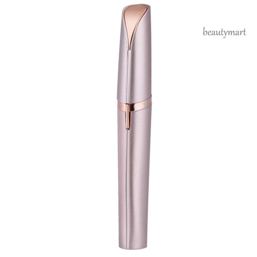 [Hàng mới về] Máy cạo lông mày dạng thỏi son bằng điện không đau tiện dụng