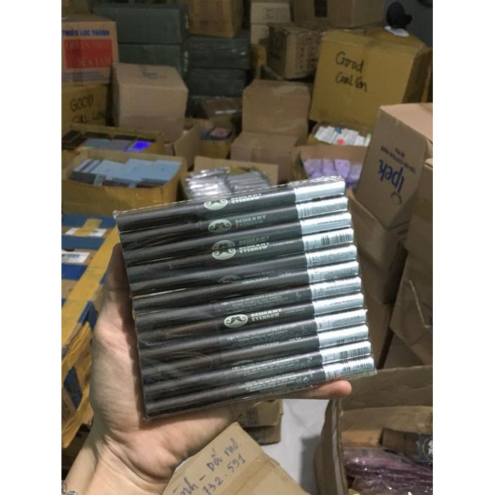 sỉ lố 12 cây chì râu kẻ mày ngang hai đầu