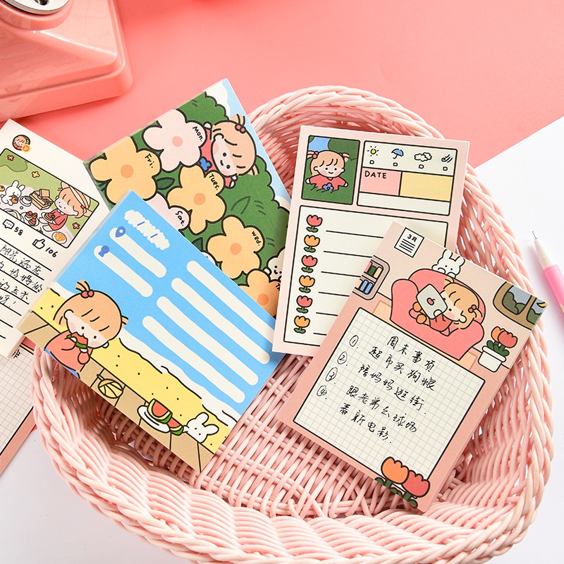 Giấy note memo pad nhiều mẫu