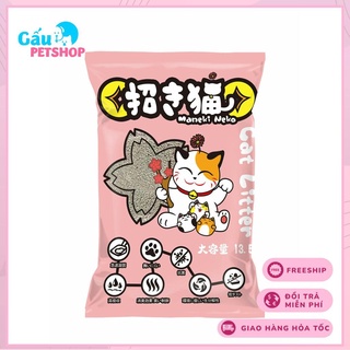 Cát vệ sinh cho mèo MANEKI NEKO cat litter 5L