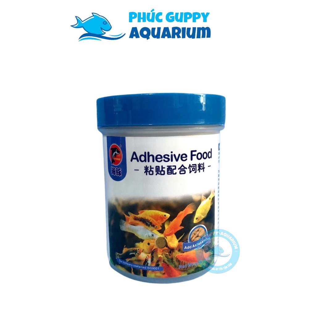 Hộp Thức Ăn Dán Kính Cao Cấp Porpoise Cho Cá Cảnh (Hộp 100 Viên)