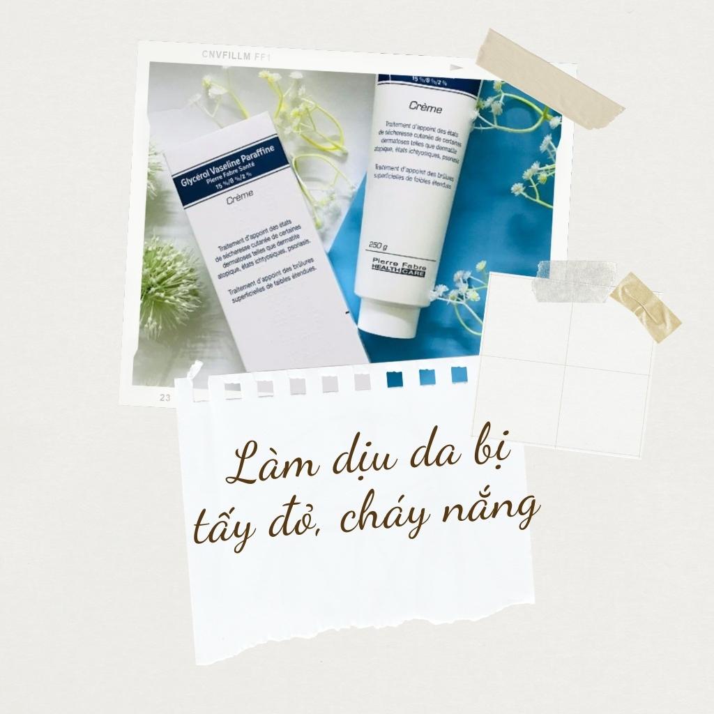 Kem dưỡng da ngăn nẻ, chàm cho bé và mẹ Dexeryl Pierre Fabre Glycerol Vaseline Paraffine 250g  - Sale Chính hãng