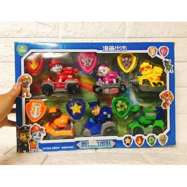 Bộ đồ chơi chó cứu hộ 160k