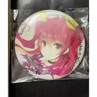 POSTCARD + HUY HIỆU CỠ SIÊU ĐẠI Rakudai Kishi No Cavalry MS8