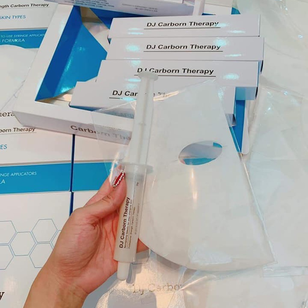 Mặt Nạ Sủi Bọt Thải Độc Da, Làm Trắng Da CO2 DJ Carborn Therapy  - Thẩm Mỹ Huyền Trang
