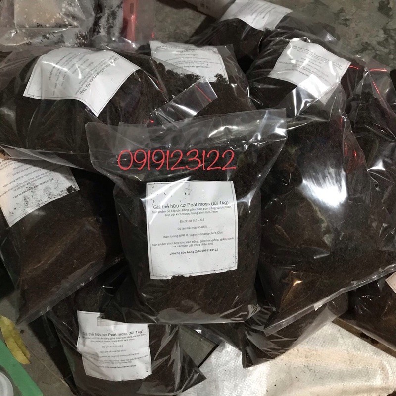 1kg giá thể ươm cây peatman