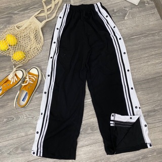 👖Quần QC ống rộng dài nút👖