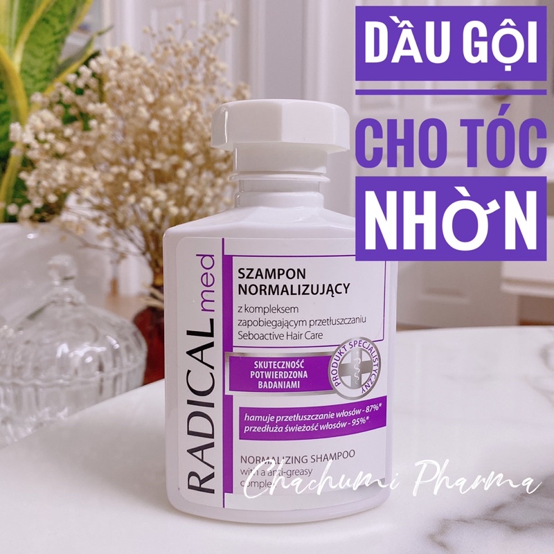 Dầu gội Radical cho tóc yếu, tóc rụng, gàu, da đầu nhờn