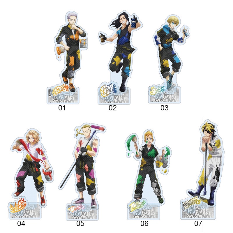 Giá đỡ mô hình nhân vật anime Tokyo Revengers bằng acrylic