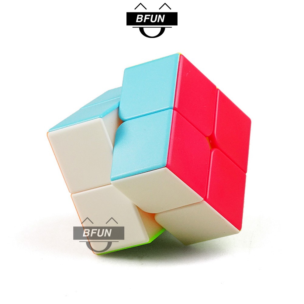 Rubik 2x2 Loại Xịn - Xoay Trơn Mượt, Không Rít, Giá Rẻ - Đồ Chơi Trẻ Em BFUN