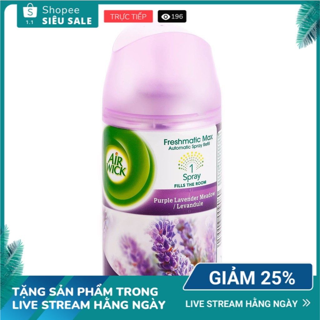 Xịt thơm phòng Airwick 💖Freeship💖 Xịt phòng cao cấp lưu hương - chai 250ml