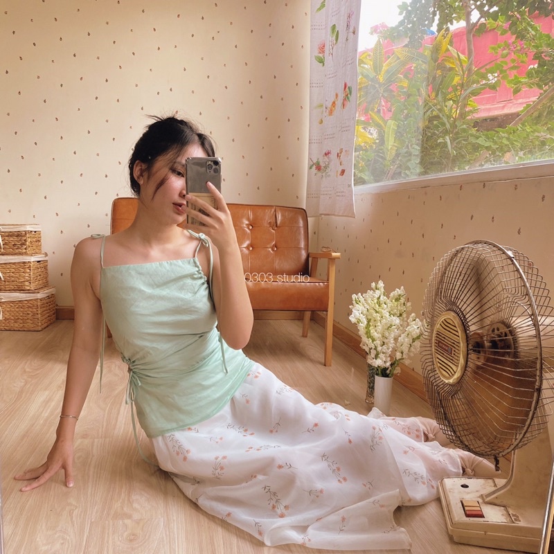 Áo 2 dây - Phiên bản mới - Hà Trang - 0303Studio ✿ - phiên bản lễ hội