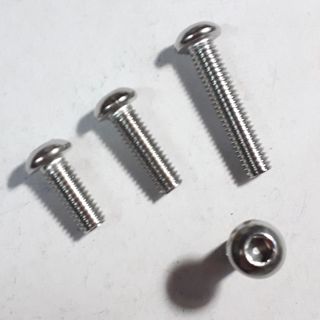 Ốc lục giác inox tròn M6x10con