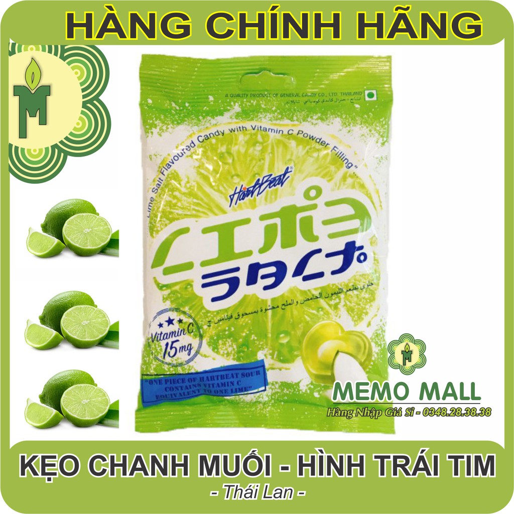 KẸO CHANH MUỐI THÁI LAN - chua chua - mặn mặn cực ngon