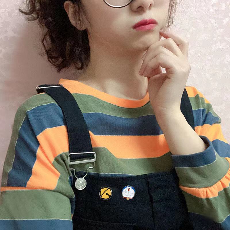 Ghim Cài Áo Kim Loại Hình Doraemon