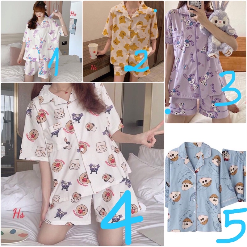 BỘ PIJAMA QUẦN ÁO DÀI CHẤT KATE | BigBuy360 - bigbuy360.vn