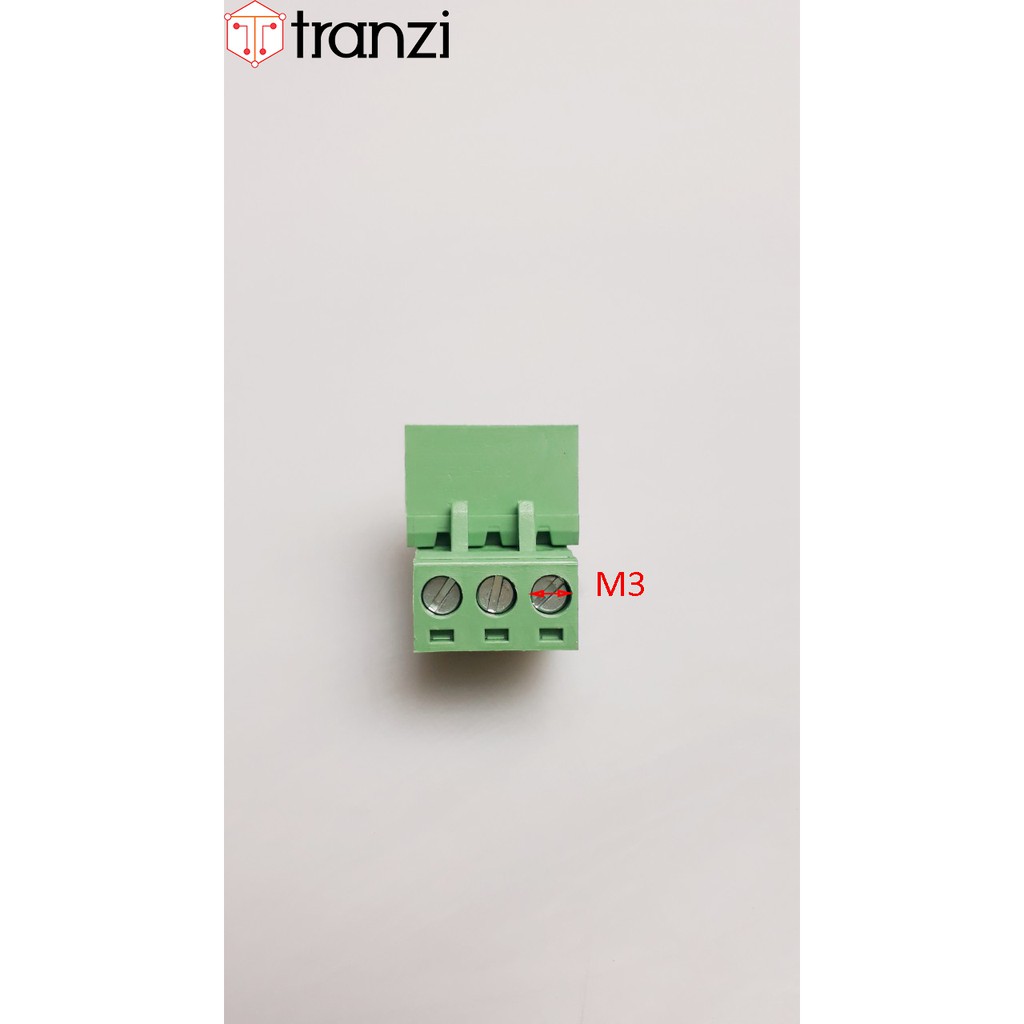 Cầu đấu 5.08mm đực cong cái cong EX2EDG 3P - túi 5 cái