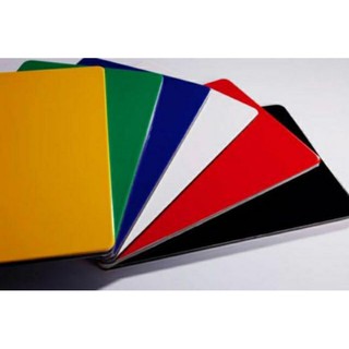 Tấm alu minium nhiều màu 2 tấm dày 3mm có phủ nhôm kt 600×600