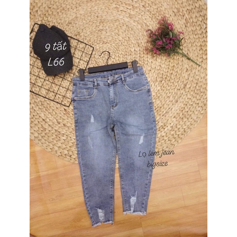 Quần Jean nữ bigsize 9 tất 32-36/đại 60kg - 95kg | BigBuy360 - bigbuy360.vn