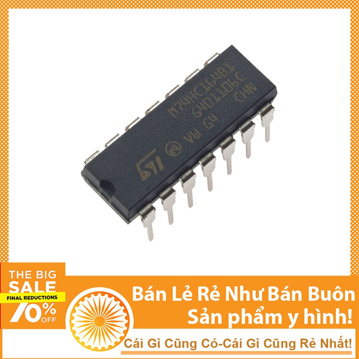 IC 74HC164 Cổng Si Tốc Độ Cao