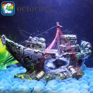 Mô Hình Tàu Đắm Trang Trí Bể Cá 1.12