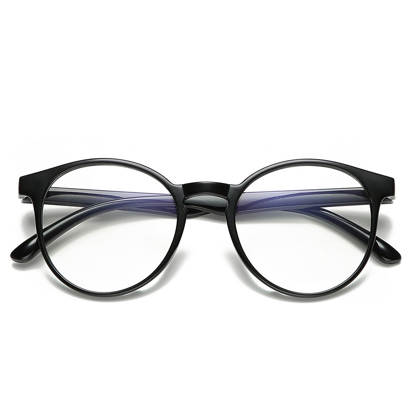 Mắt kính gọng tròn phong cách retro Hàn Quốc thời trang cho nữ
