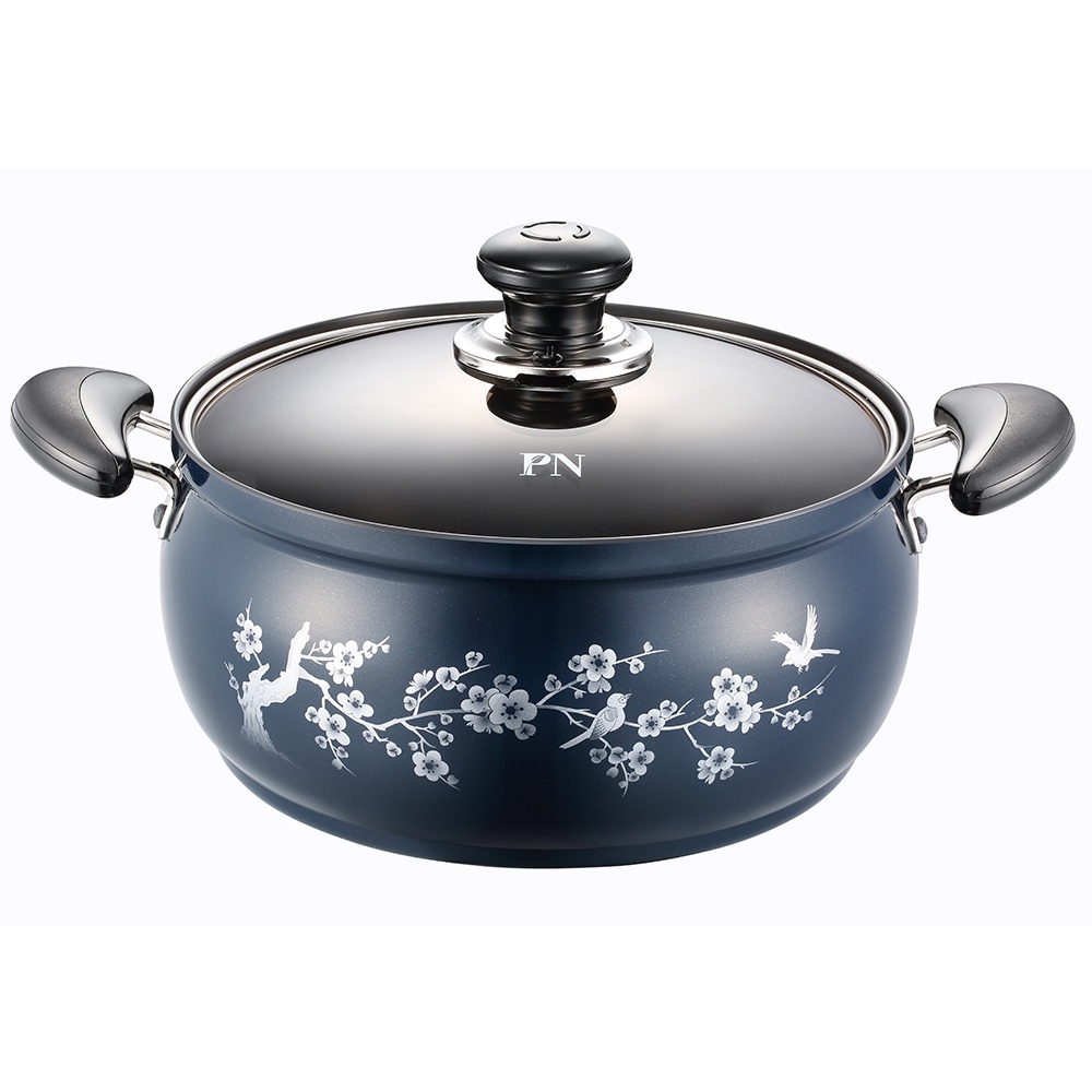 [Mã BMBAU300 giảm 10% đơn 499K] Nồi casserole nhôm hiệu PN FMPT-24C(IH) [24cm – 4.7L] - Hàng chính hãng