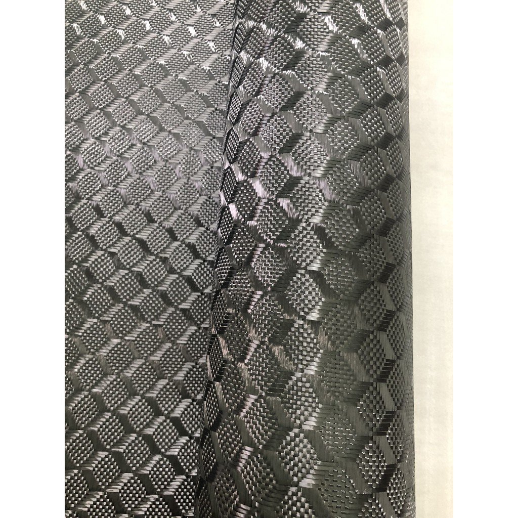 Vải carbon 3D lập phương 240gsm