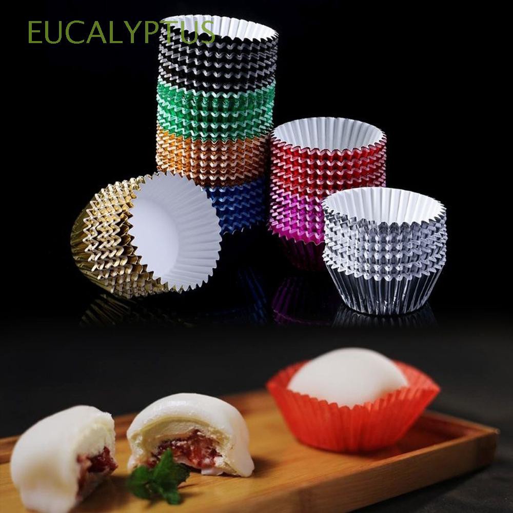 100 Đế giấy + lá nhôm lót bánh cupcake