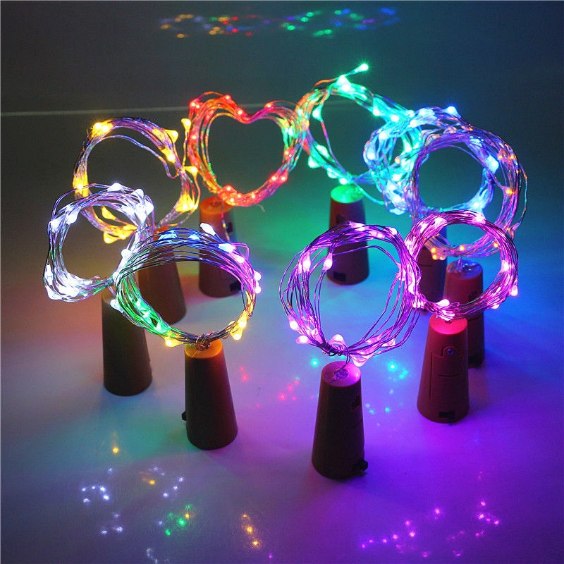 Dây đèn LED nhiều màu dùng trang trí 3m 5m