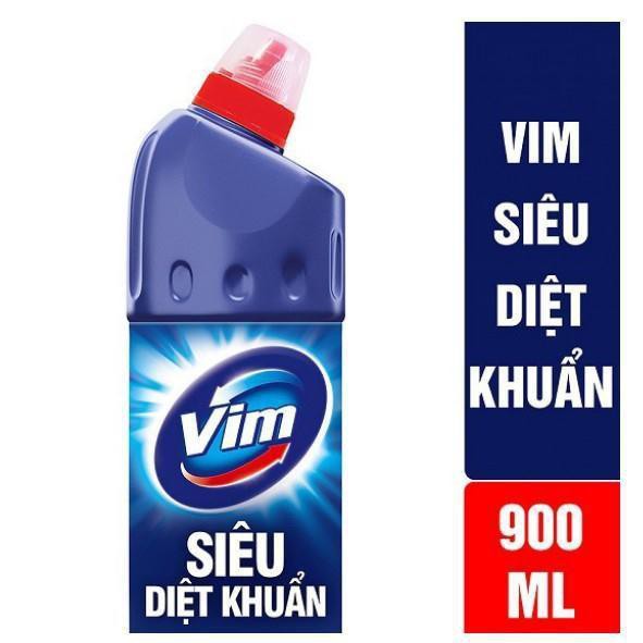 Nước Tẩy Bồn Cầu Vim Zero Chanh 750ml - Vim Xanh 900ml